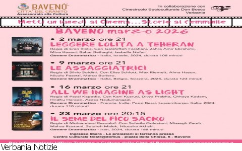 Baveno
Metti un lunedì al Cinema...a Baveno
