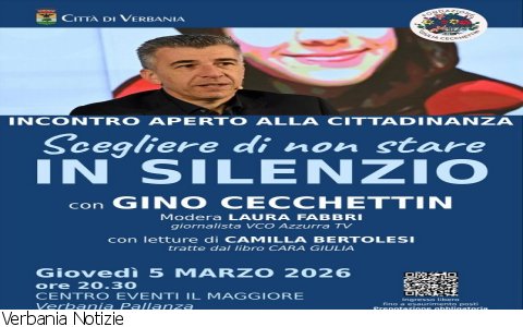 Verbania
Gino Cecchettin il 5 marzo a Verbania