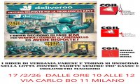 Fuori Provincia
Rider in sciopero anche dal VCO