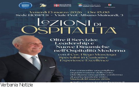 Stresa
HOSPES: Ospitalità dal titolo