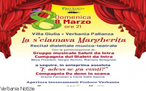 Varzo
“La s’ciamava Margherita…”