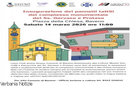 Baveno
Baveno: pannelli tattili alla Chiesa Gervaso e Protaso