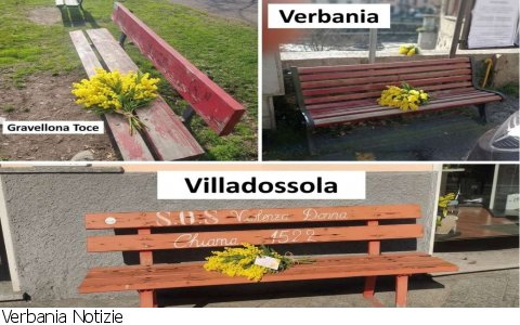 Verbania
M5S: "Panchine rosse" e manutenzione