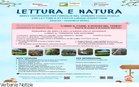Verbania
"Lettura e Natura"