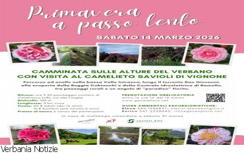 Cambiasca
Primavera a passo lento