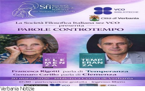 Verbania
"Parole controtempo"