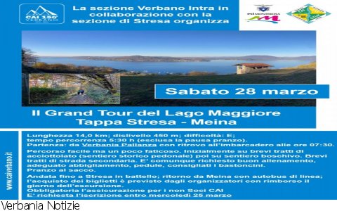 Verbania
Il Grand Tour del Lago Maggiore