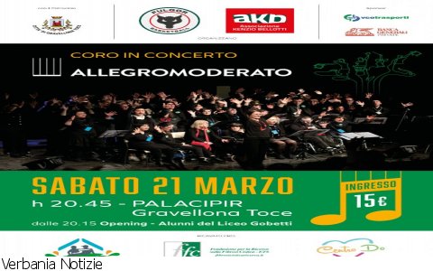 Gravellona Toce
Concerto del Coro AllegroModerato