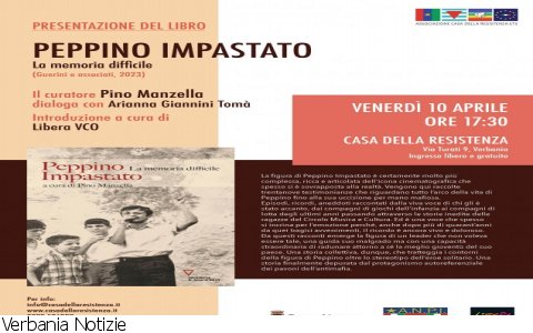Verbania
"Peppino Impastato. La memoria difficile"