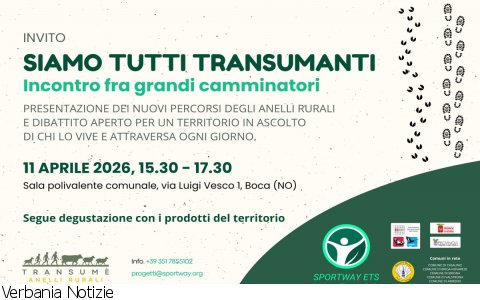 Fuori Provincia
"Siamo tutti transumanti"