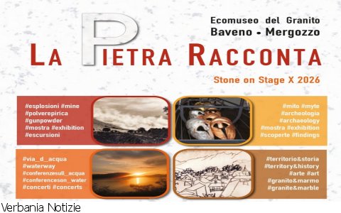 Baveno
La rassegna "La Pietra Racconta" compie 10 anni