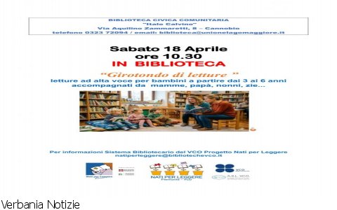 Cannobio
"Girotondo di letture"