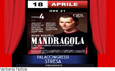 Stresa
Vecchio Cinema Rosmini - "Mandragola"