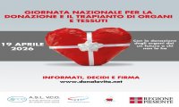 Verbania
Giornata Nazionale per la donazione e il trapianto di organi e tessuti