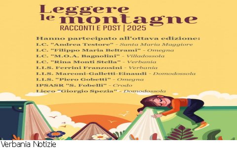 Verbania
 'Premio Info-point Leggere le Montagne 2025'