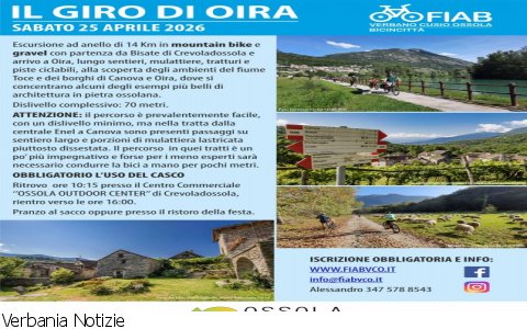 Crevoladossola
FIAB propone: "Il Giro di Oira"