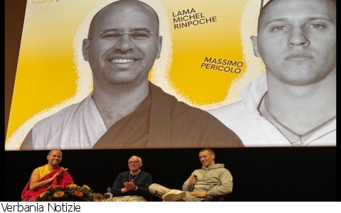 Verbania
Massimo Pericolo e Lama Michel Rinpoche riempiono il Teatro Il Maggiore