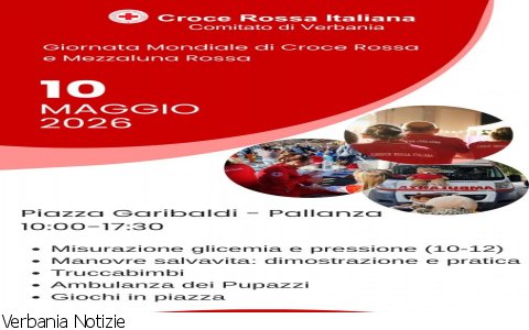 Verbania
Giornata Internazionale della Croce Rossa