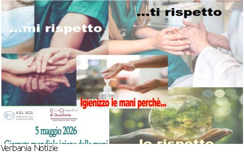 Verbania
 Giornata Mondiale dell’Igiene delle Mani