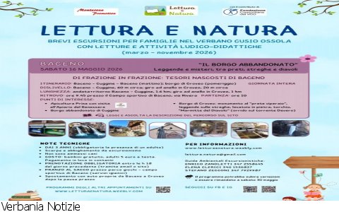 Baceno
"Lettura e Natura"