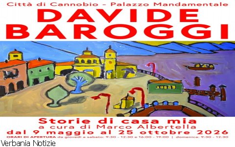 Cannobio
A Cannobio la personale di Davide Baroggi