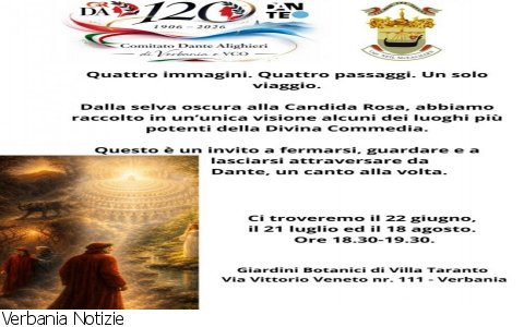 Verbania
Comitato Dante Alighieri e Villa Taranto