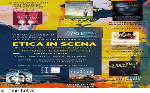 Verbania
Cineforum Filosofico - "The Teacher"