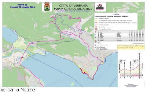 Verbania
Arriva il Giro d'Italia