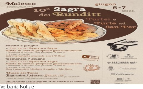 Malesco
“Runditt, turtei e Turte ad San Per”