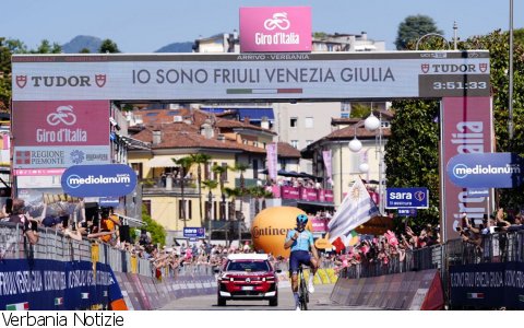 Verbania
Giro d'Italia, i ringraziamenti del Sindaco