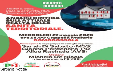 Domodossola
Sanità territoriale: incontro pubblico