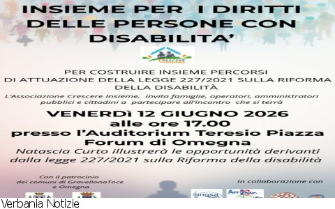Omegna
"Insieme per i Diritti delle persone con disabilità"