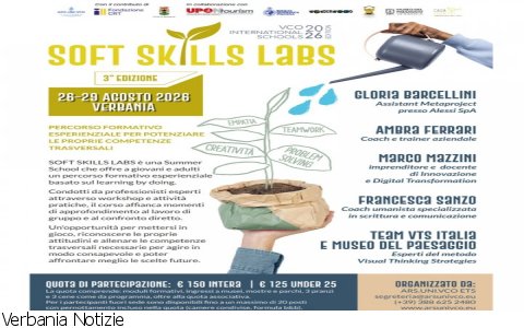 Verbania
Soft Skills Labs - Summer Schools