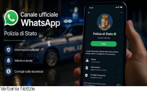 Verbania
La Polizia di Stato è anche su WhatsApp