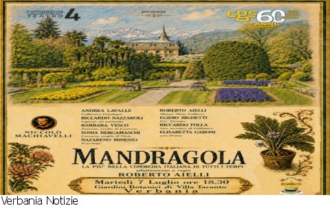 Verbania
Mandragola, a Villa Taranto