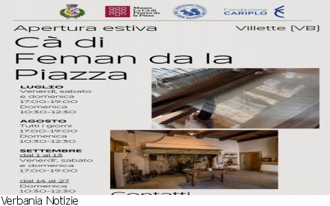 Verbania
Villette: weekend  tra arte, natura, musica e tradizioni