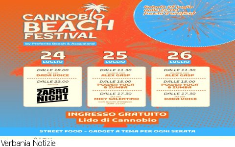 Cannobio
Cannobio Beach Festival