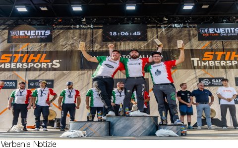 Omegna
Alessandro Ciaponi è il nuovo campione italiano Timbersports