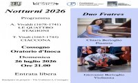 Cossogno
Vivaldi all'oratorio d’Inoca