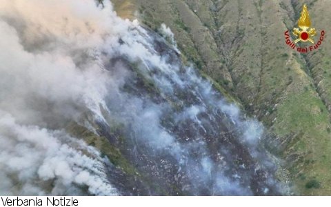 Cannobio
Valle Cannobina, incendio in quota