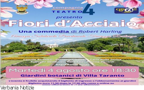 Verbania
"Fiori d'Acciaio" a Villa Taranto