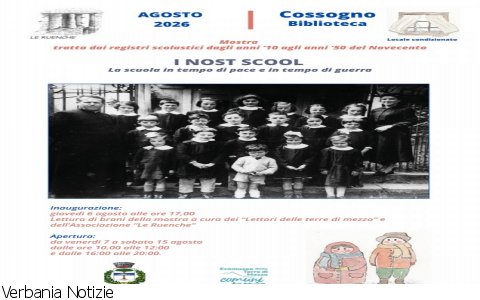 Cossogno
"I nost scool"