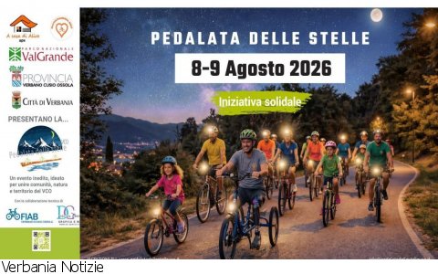 Verbania
Pedalata delle Stelle VCO: oltre cento partecipanti
