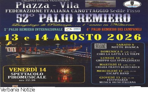 Verbania
52° Palio Remiero a Verbania