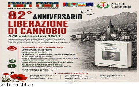 Cannobio
Commemorazione liberazione Cannobio