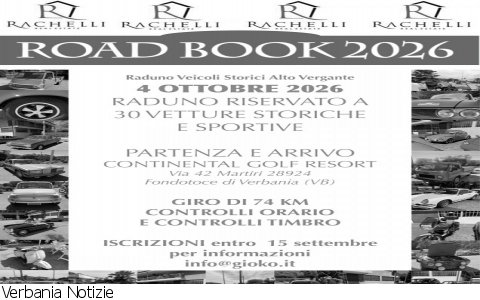 Verbania
Road Book 2026