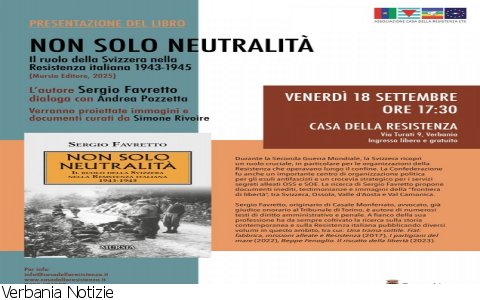 Verbania
“Non solo neutralità"