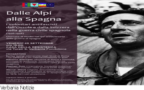 Verbania
“Dalle Alpi alla Spagna"