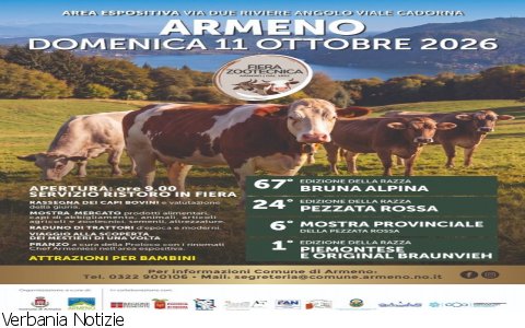 Fuori Provincia
Fiera regionale dei bovini