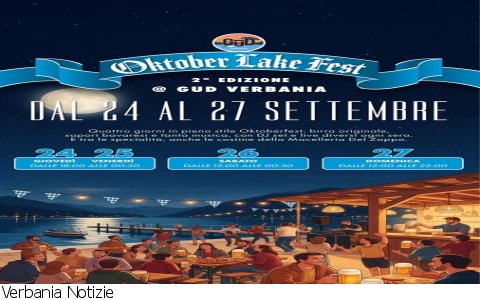 Verbania
Torna l'Oktober Lake Fest